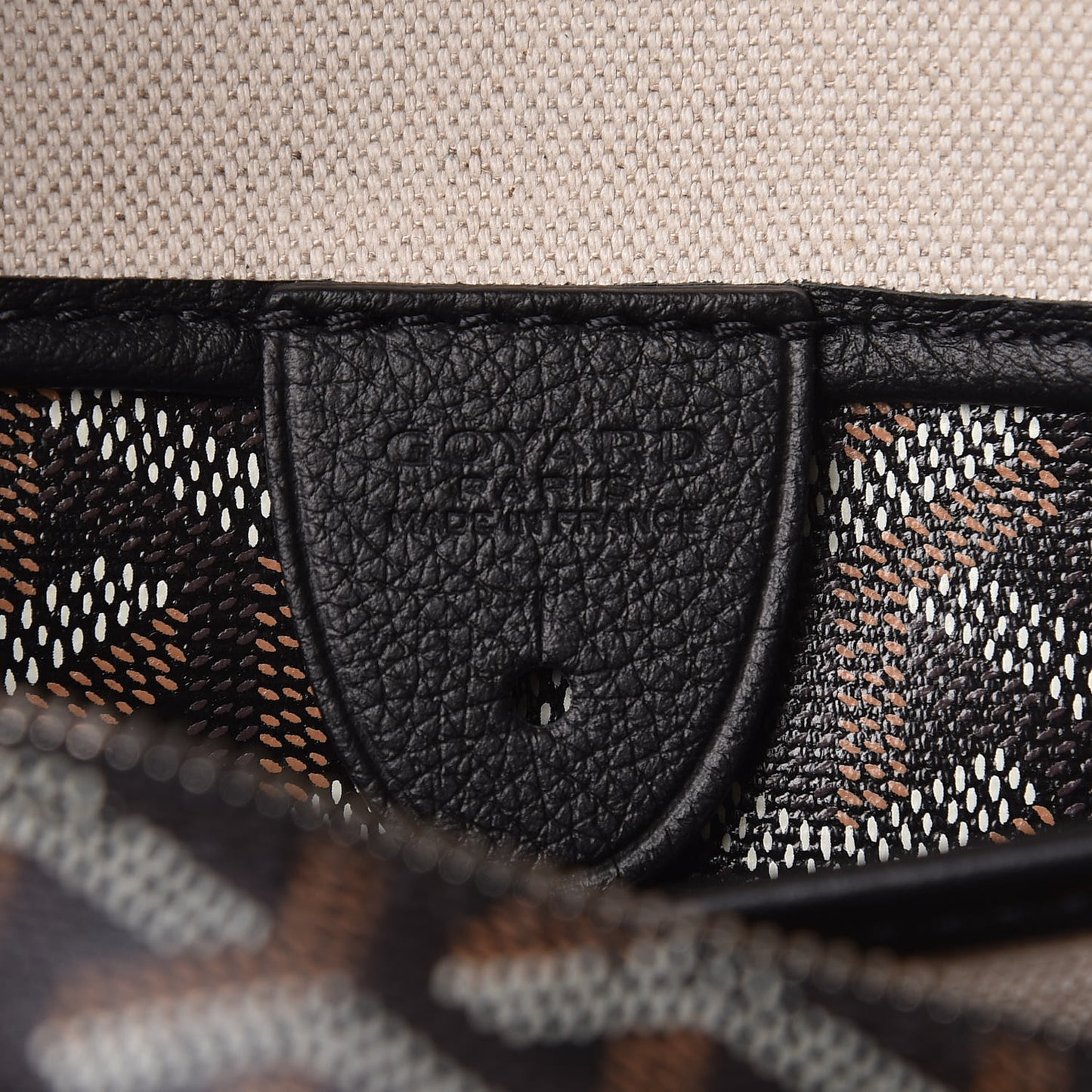 Goyardine Artois PM Black