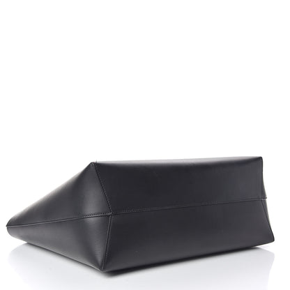 Mansur Gavriel Calfskin Large Shopping Tote Black Flamma 5 of 12
