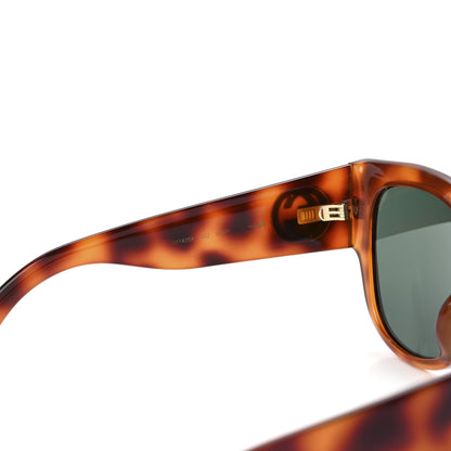 Gucci Acetate Square Frame Sunglasses GG0142SA Tortoise 5 of 8