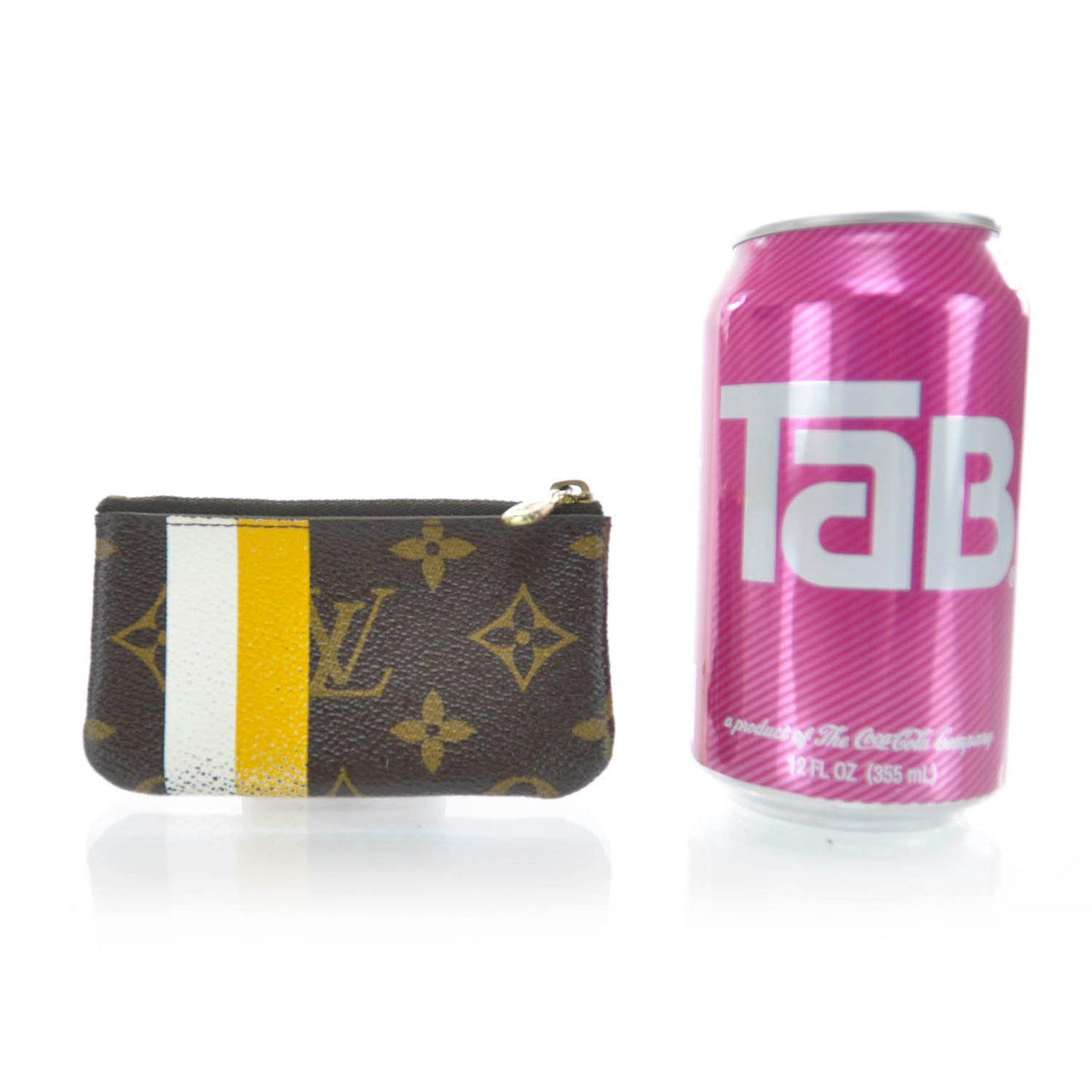Monogram Groom Key Pouch