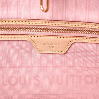 Louis Vuitton Damier Azur Tahitienne Neverfull MM 6 of 8