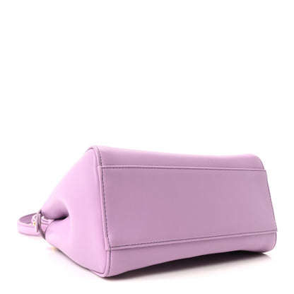 Fendi Nappa Stacked Bar Mini Peekaboo Iconic Satchel Violetta 4 of 10