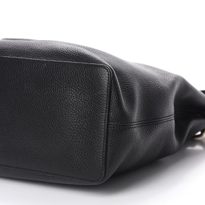 Gucci Pebbled Calfskin Large Soho Hobo Black 7 of 10