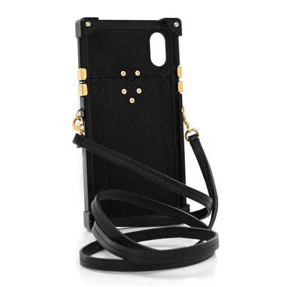 Louis Vuitton Monogram Eye Trunk With Strap iPhone X XS Case 2 of 10