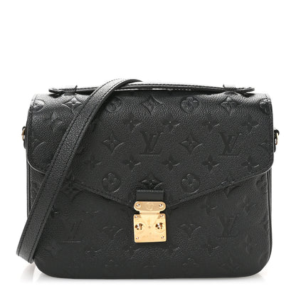 Louis Vuitton Empreinte Pochette Metis Black 1 of 9