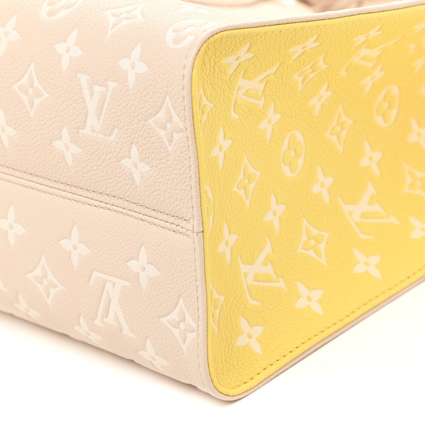 Empreinte Monogram Spring In The City Onthego MM Beige Pink Yellow