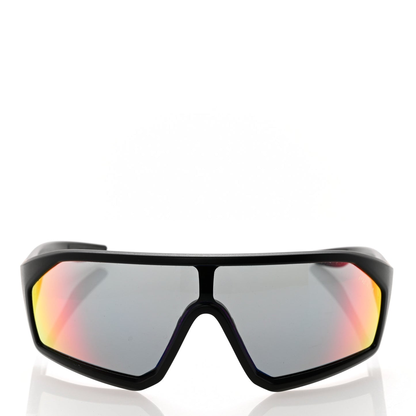 Acetate Linea Rossa Impavid Sport Sunglasses SPS 03V Black