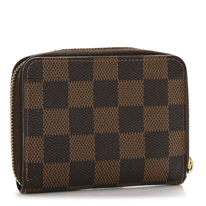 Louis Vuitton Damier Ebene Zippy Coin Purse 3 of 10
