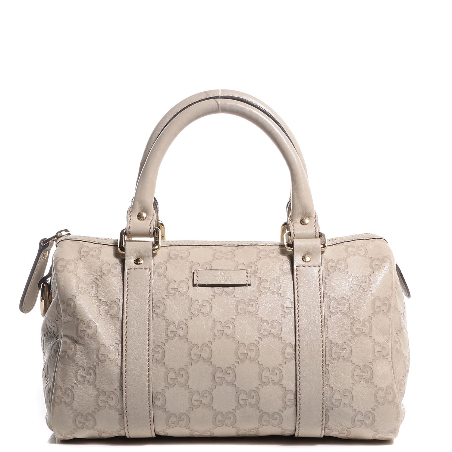 Gucci Guccissima Small Joy Boston Off White 1 of 7