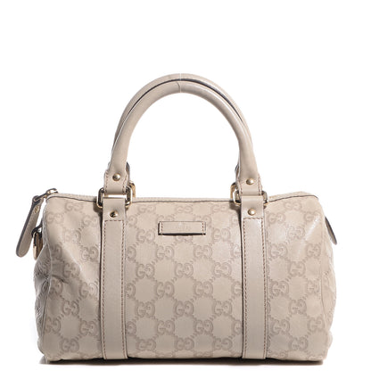 Gucci Guccissima Small Joy Boston Off White 1 of 7