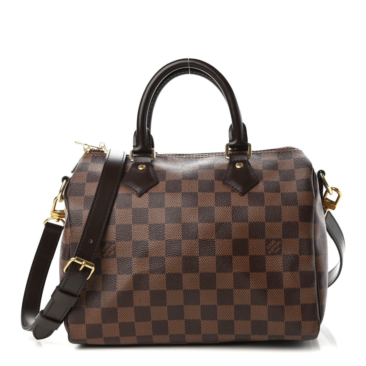 Louis Vuitton Damier Ebene Speedy Bandouliere 25 1 of 10
