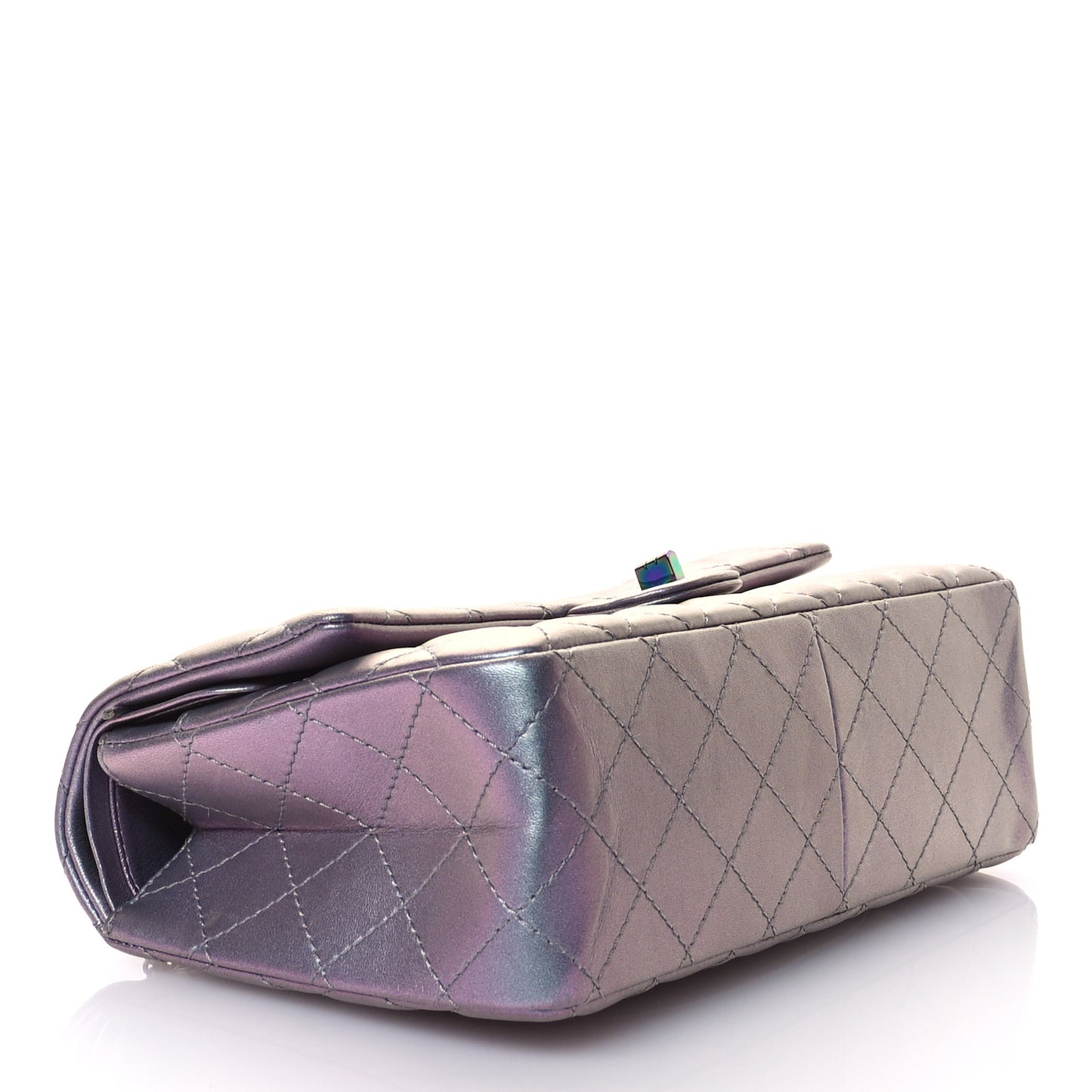 Iridescent Lambskin Quilted 2.55 Reissue 226 Flap Light Purple