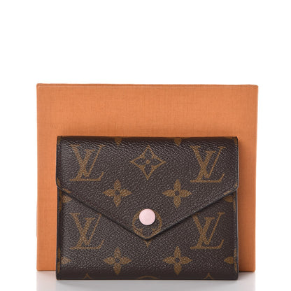 Louis Vuitton Monogram Victorine Wallet Rose Ballerine 9 of 9