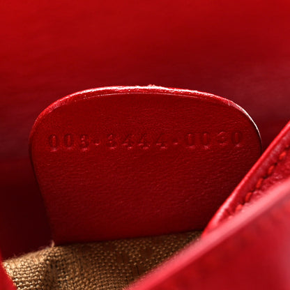 Gucci Calfskin Bamboo Mini Backpack Red 7 of 11
