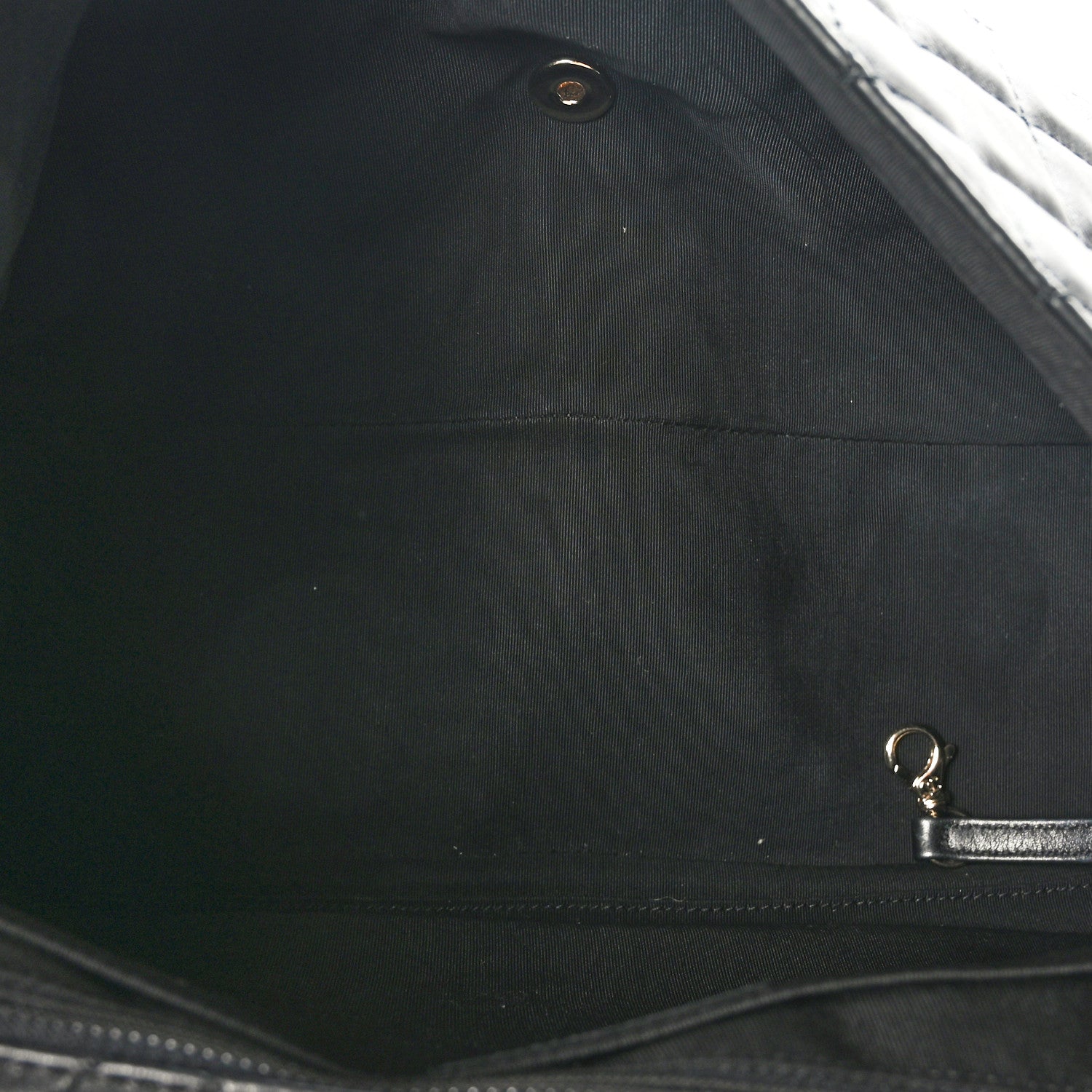 Chanel Calfskin Quilted Small XXL Travel Flap Bag Black 5 of 9