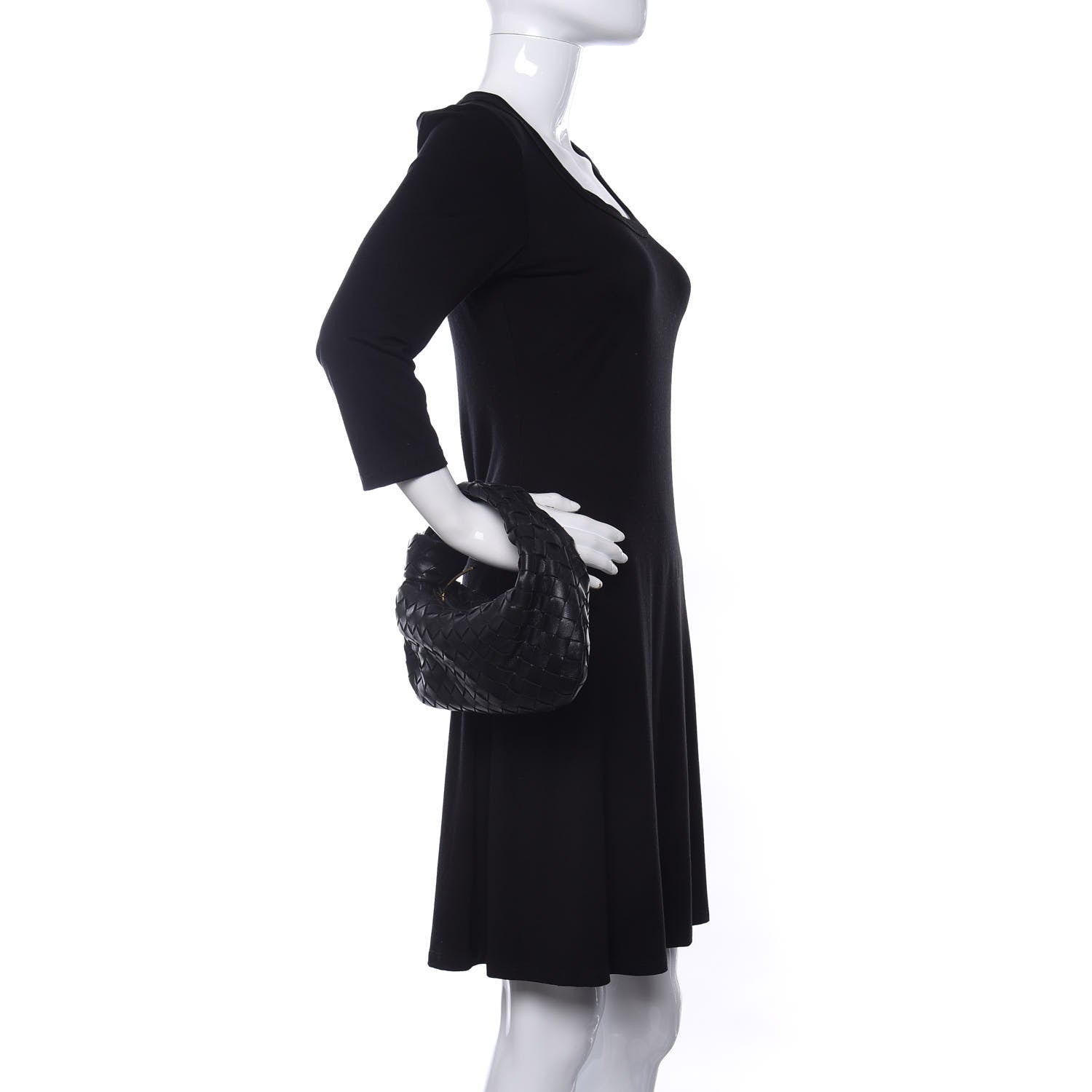 Bottega Veneta Nappa Intrecciato Mini Jodie Black 2 of 9