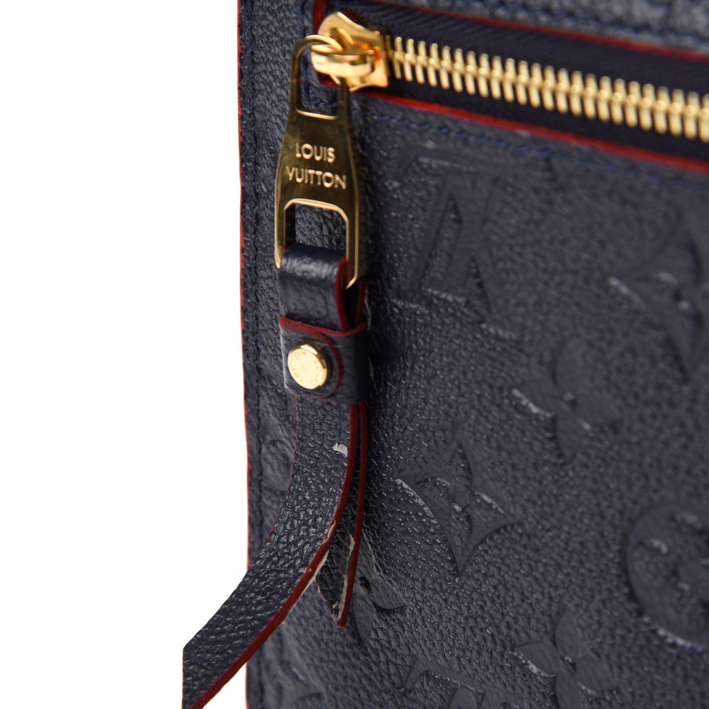 Empreinte Pochette Metis Marine Rouge