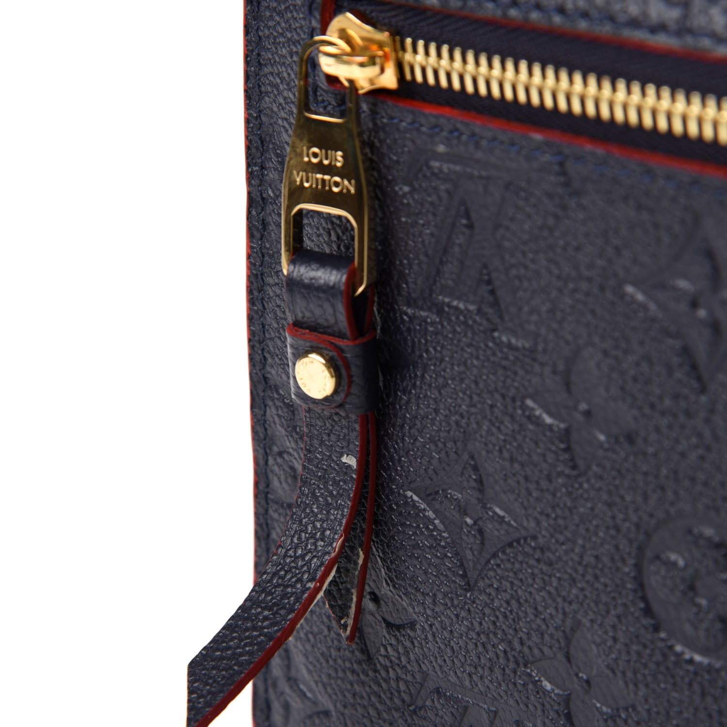 Louis Vuitton Empreinte Pochette Metis Marine Rouge 8 of 11