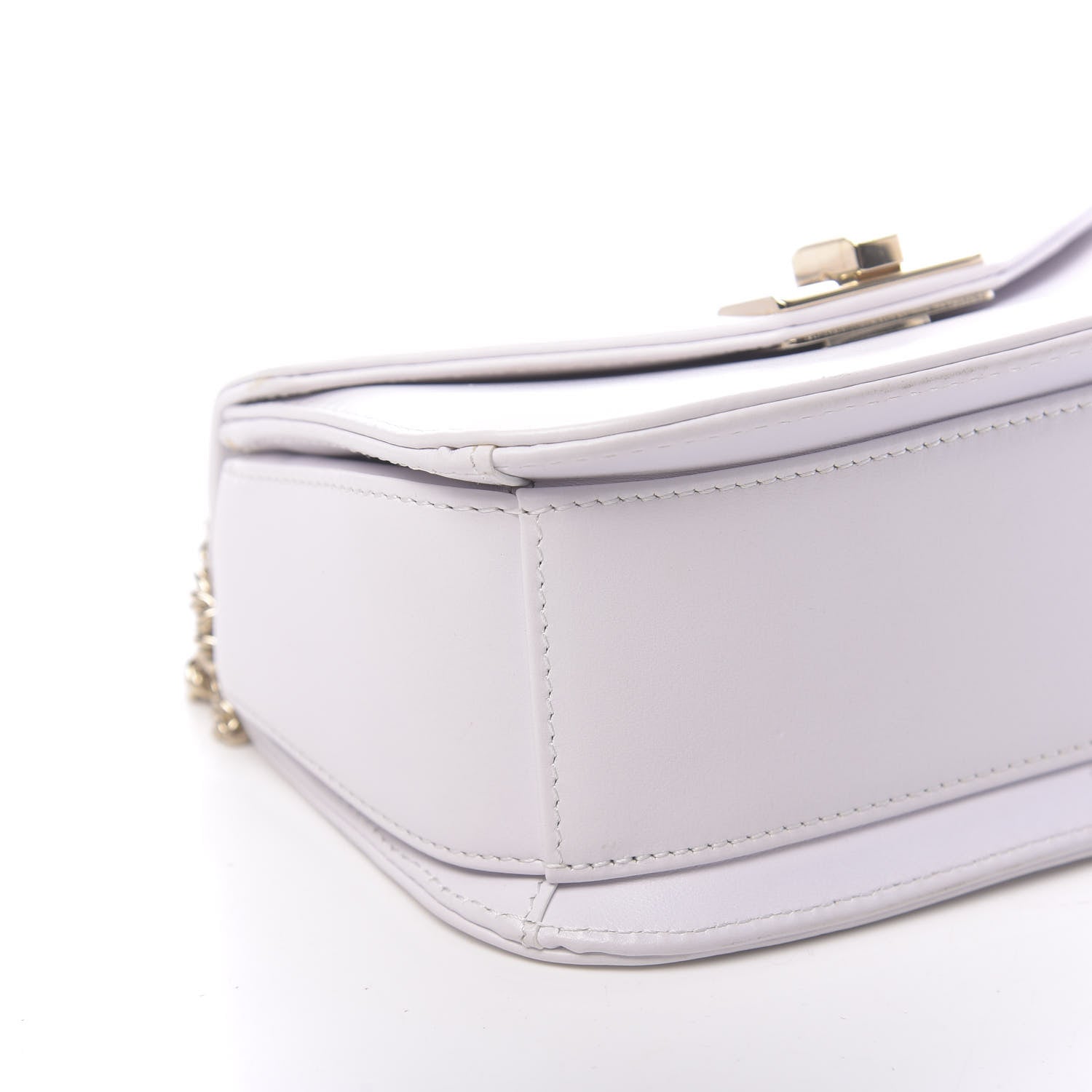 Valentino Garavani Calfskin VLTN Small Shoulder Bag White 10 of 14