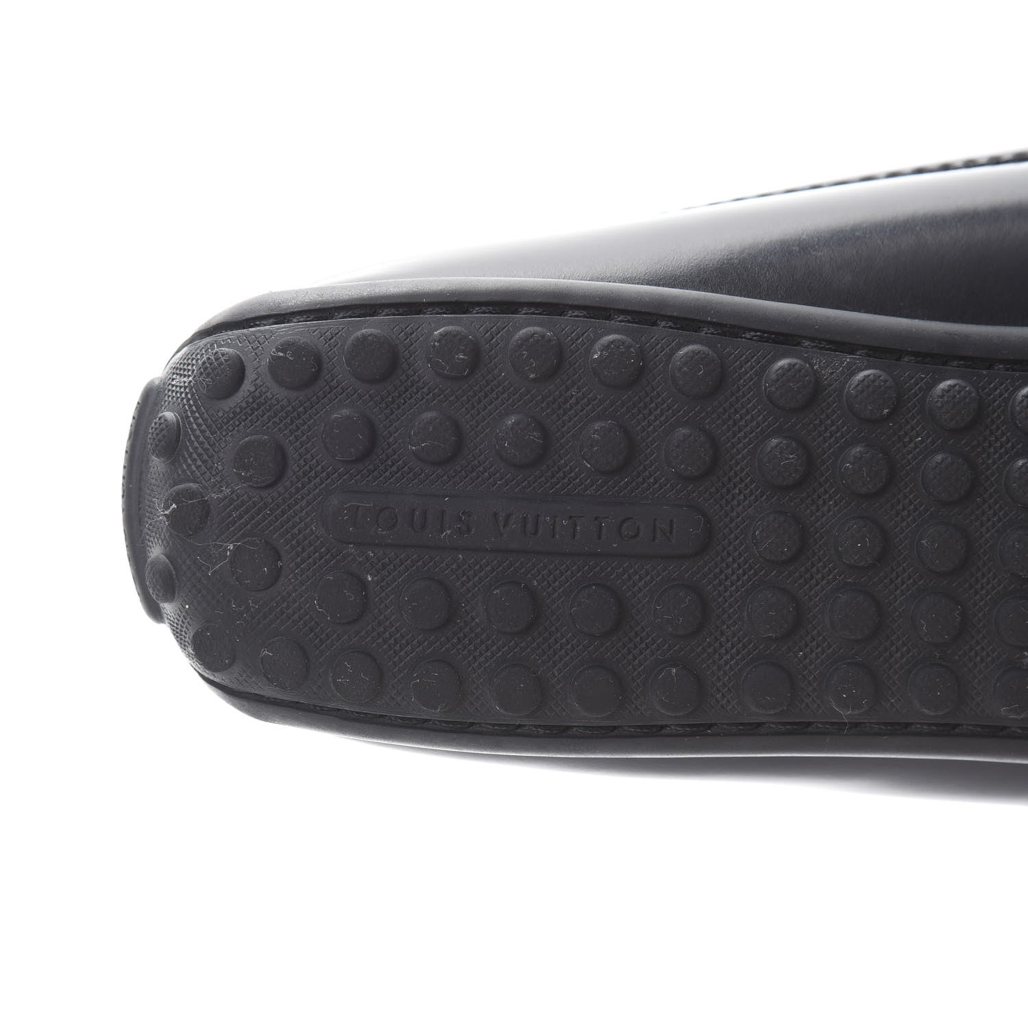 Louis Vuitton Calfskin Cluny Loafers 39 Black 7 of 10