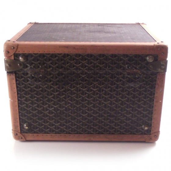 Goyard Vintage Hat Box Case RARE 3 of 9
