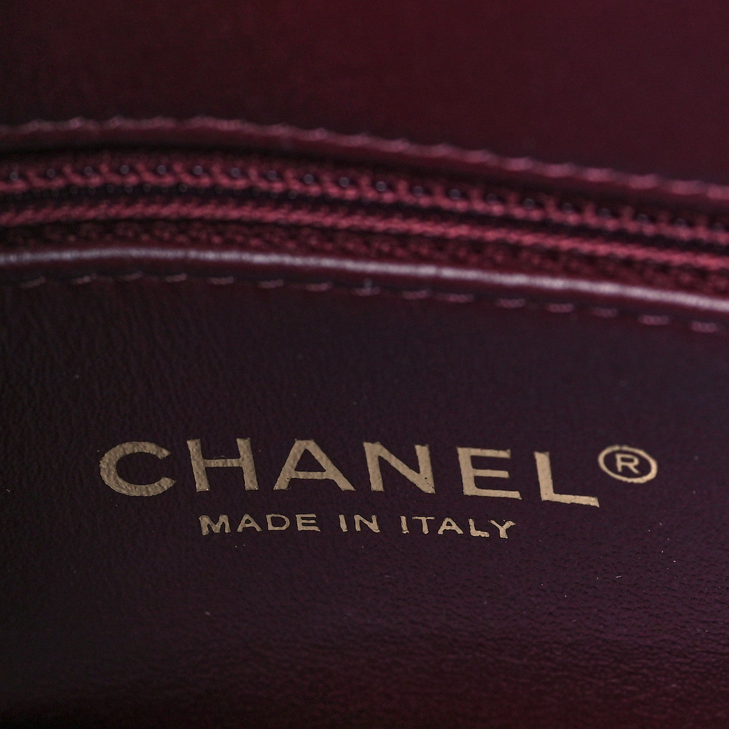 Chanel Lambskin Chevron Large Camera Case Black 6 of 10