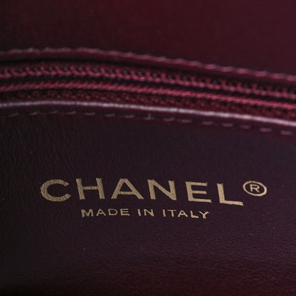 Chanel Lambskin Chevron Large Camera Case Black 6 of 10