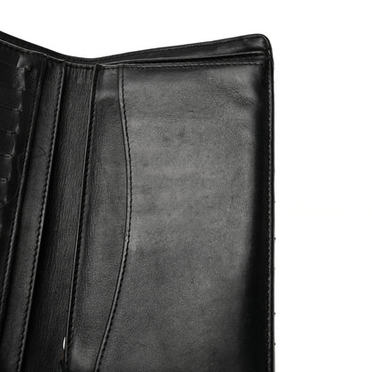 Chanel Patent Calfskin Quilted Yen Wallet Black 8 of 11