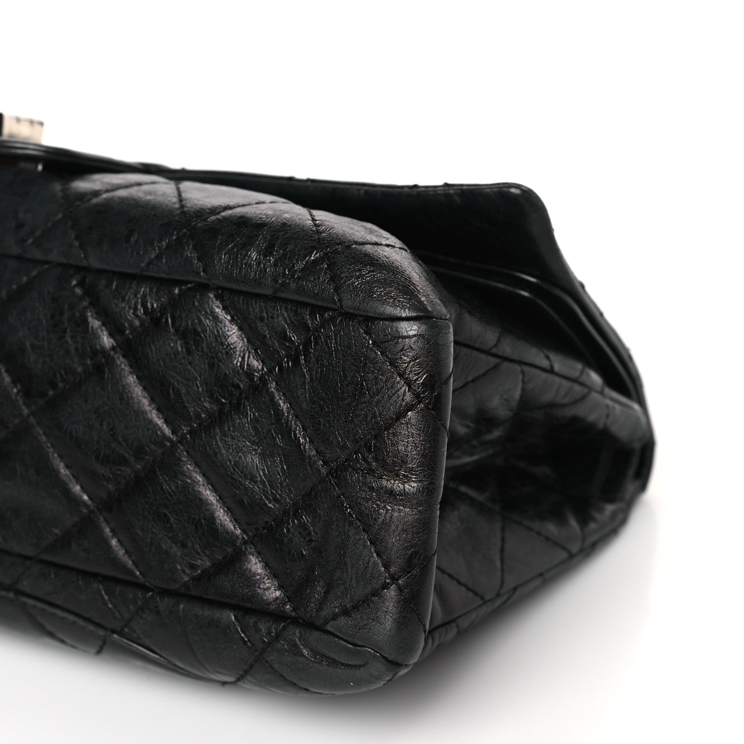Chanel Aged Calfskin Quilted 2.55 Reissue 228 Flap Black 9 of 9