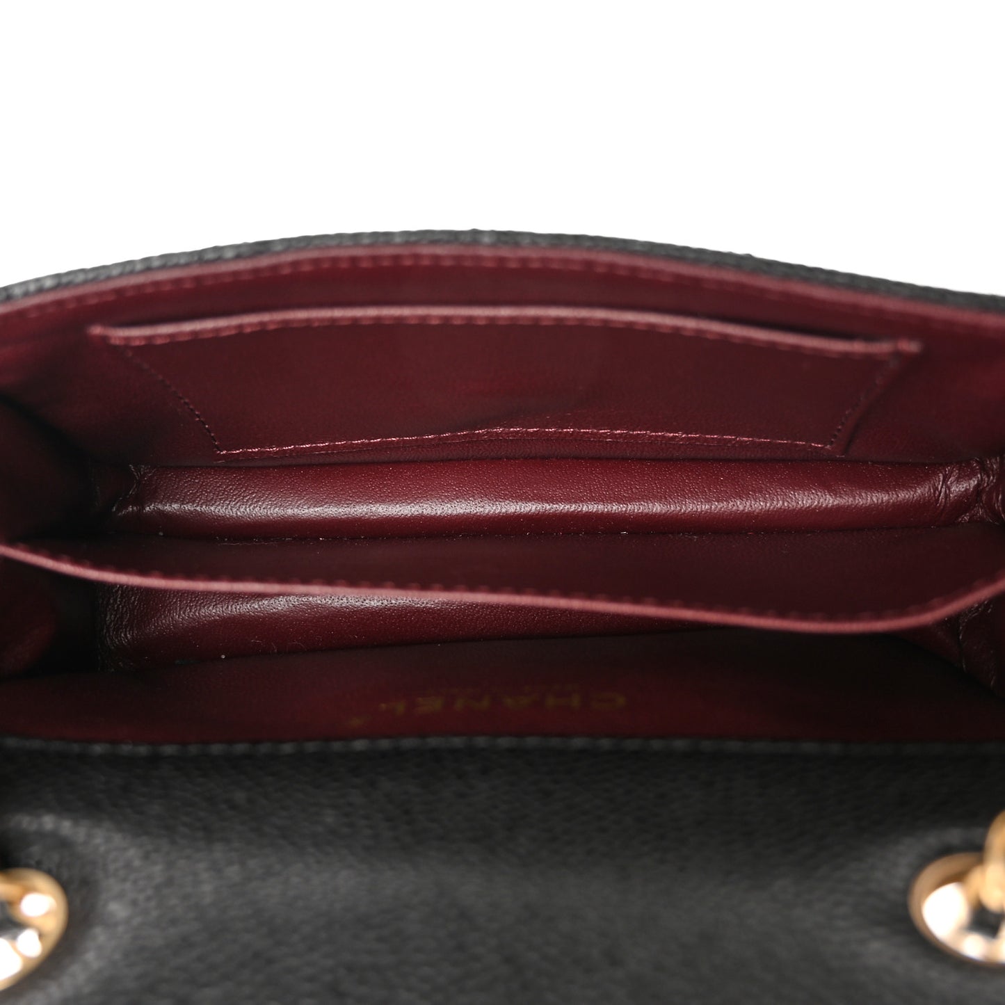 Caviar Quilted Extra Mini Flap Black