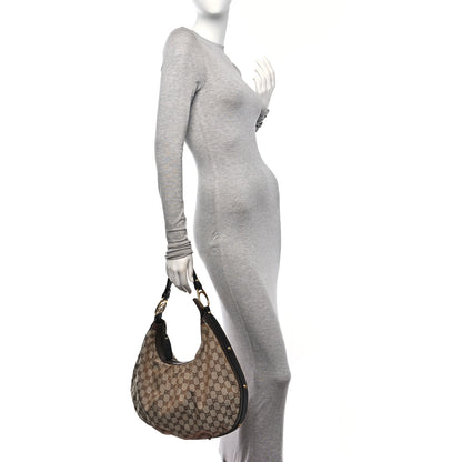 Gucci Monogram Medium Interlocking Hobo Dark Brown 2 of 10