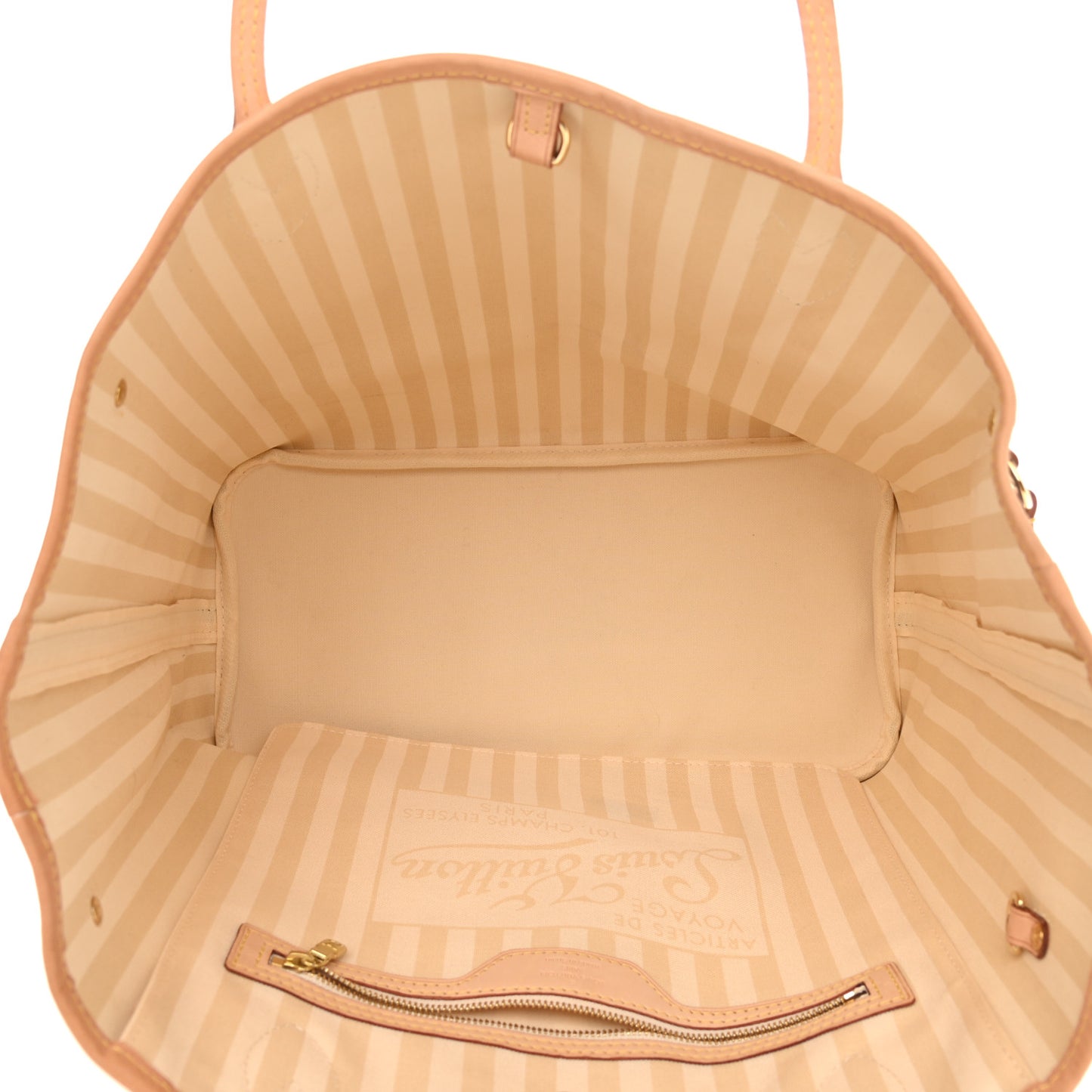 Monogram Rayures Neverfull MM