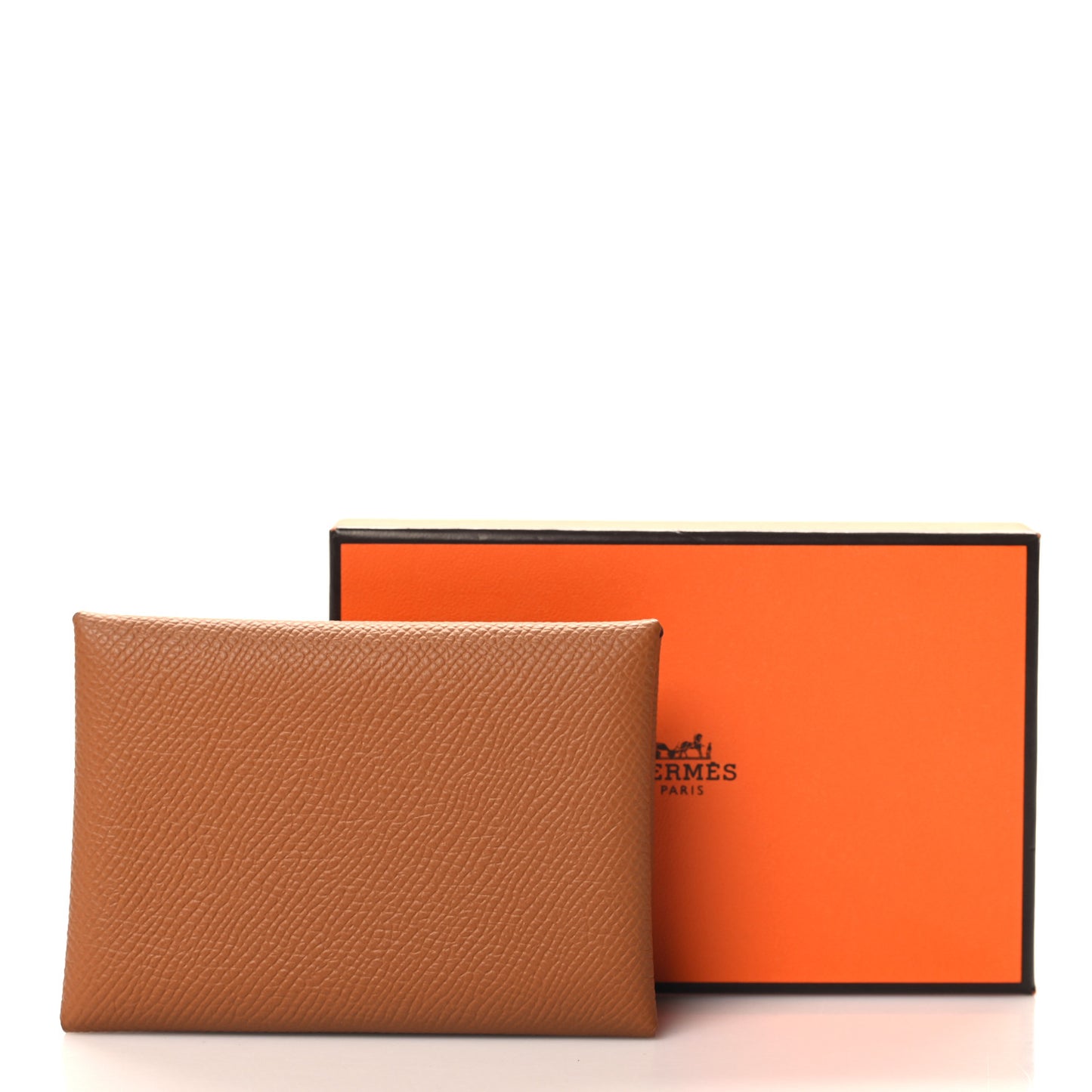 Epsom Calvi Duo Card Case Gold