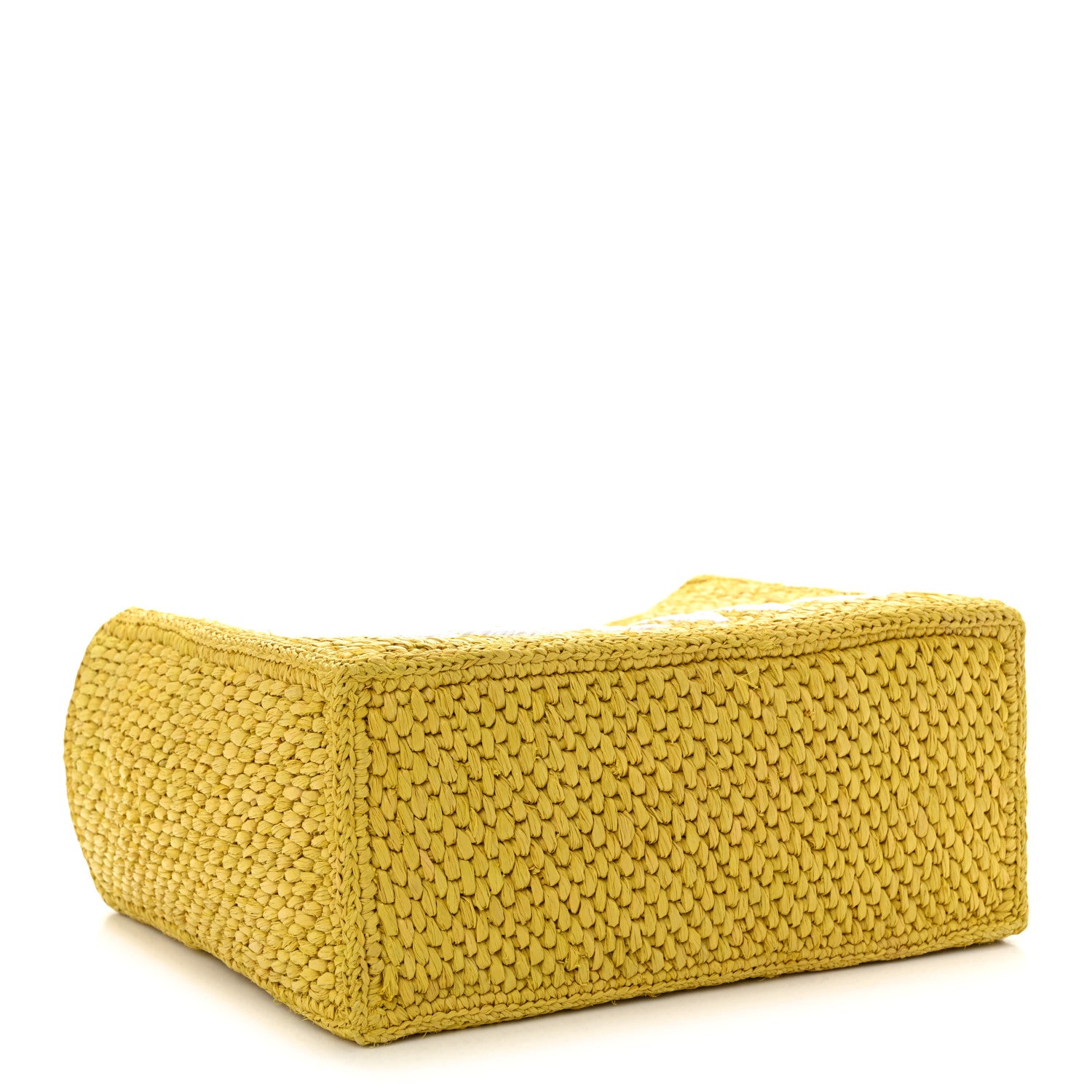 Loewe X PAULA'S IBIZA Raffia Font Tote Ochre 4 of 10
