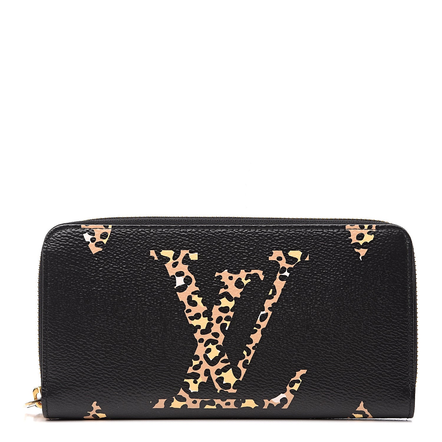 Louis Vuitton Monogram Giant Jungle Zippy Wallet Black 1 of 7