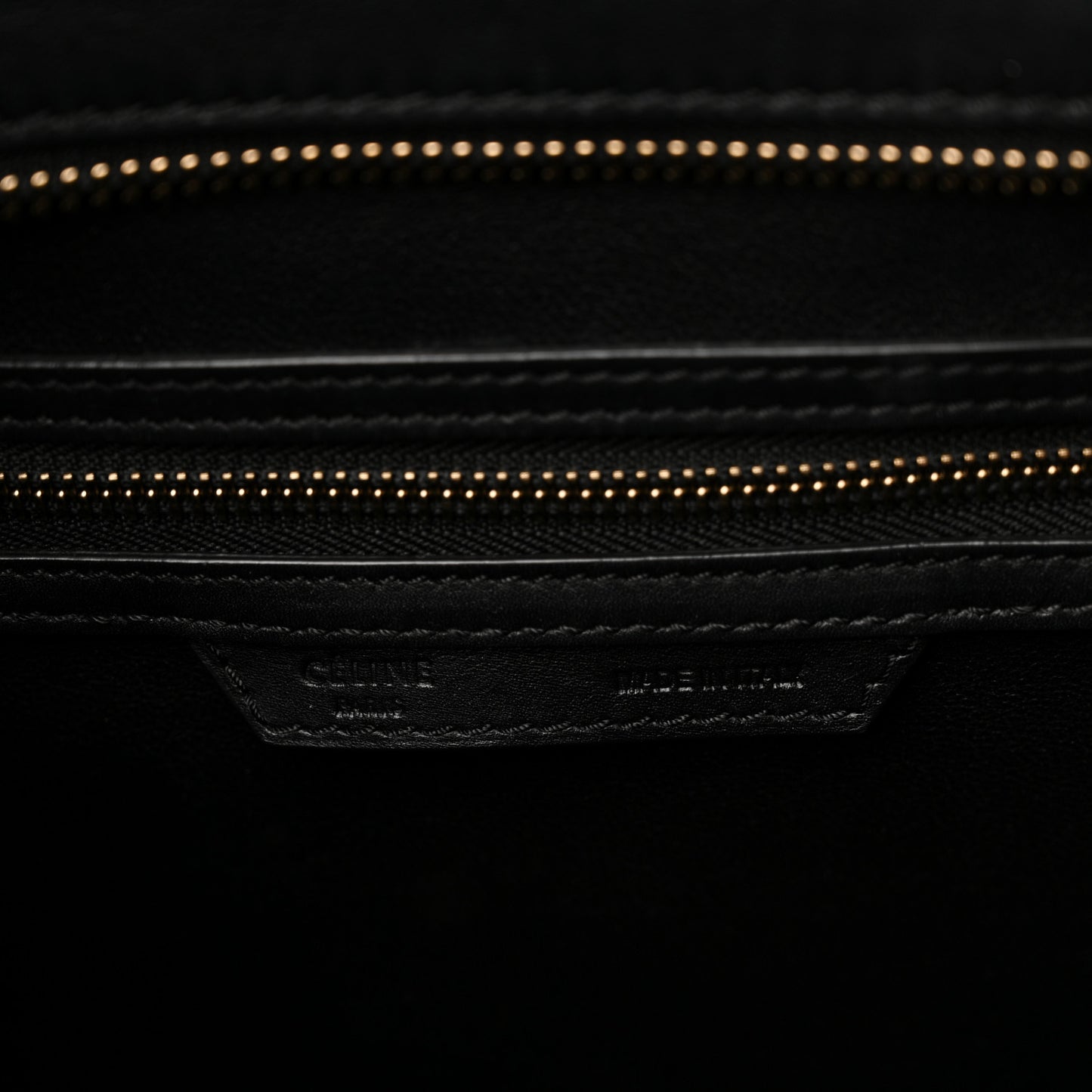 Smooth Calfskin Mini Luggage Black