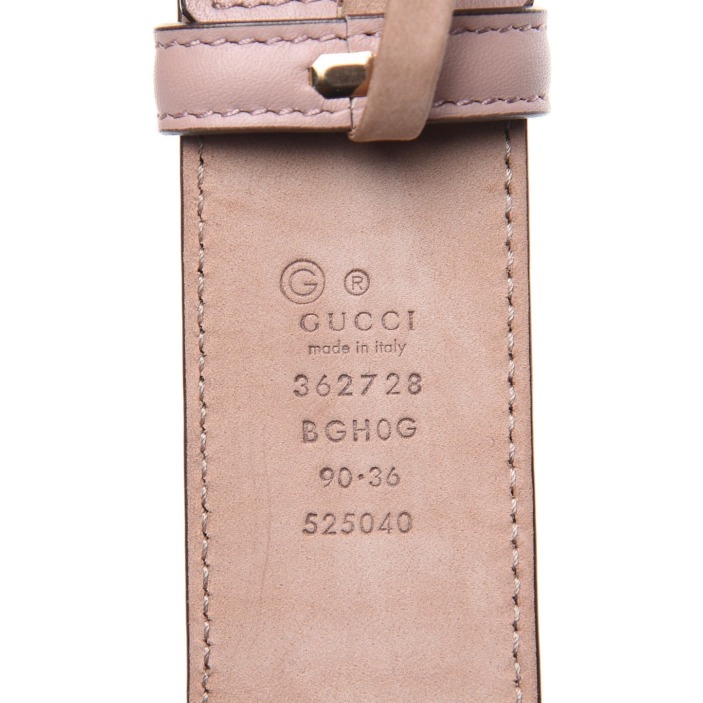 Calfskin 1973 Belt 90 36 Camelia