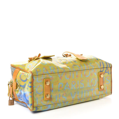 Louis Vuitton Monogram Pulp Defile Weekender PM Yellow 4 of 10