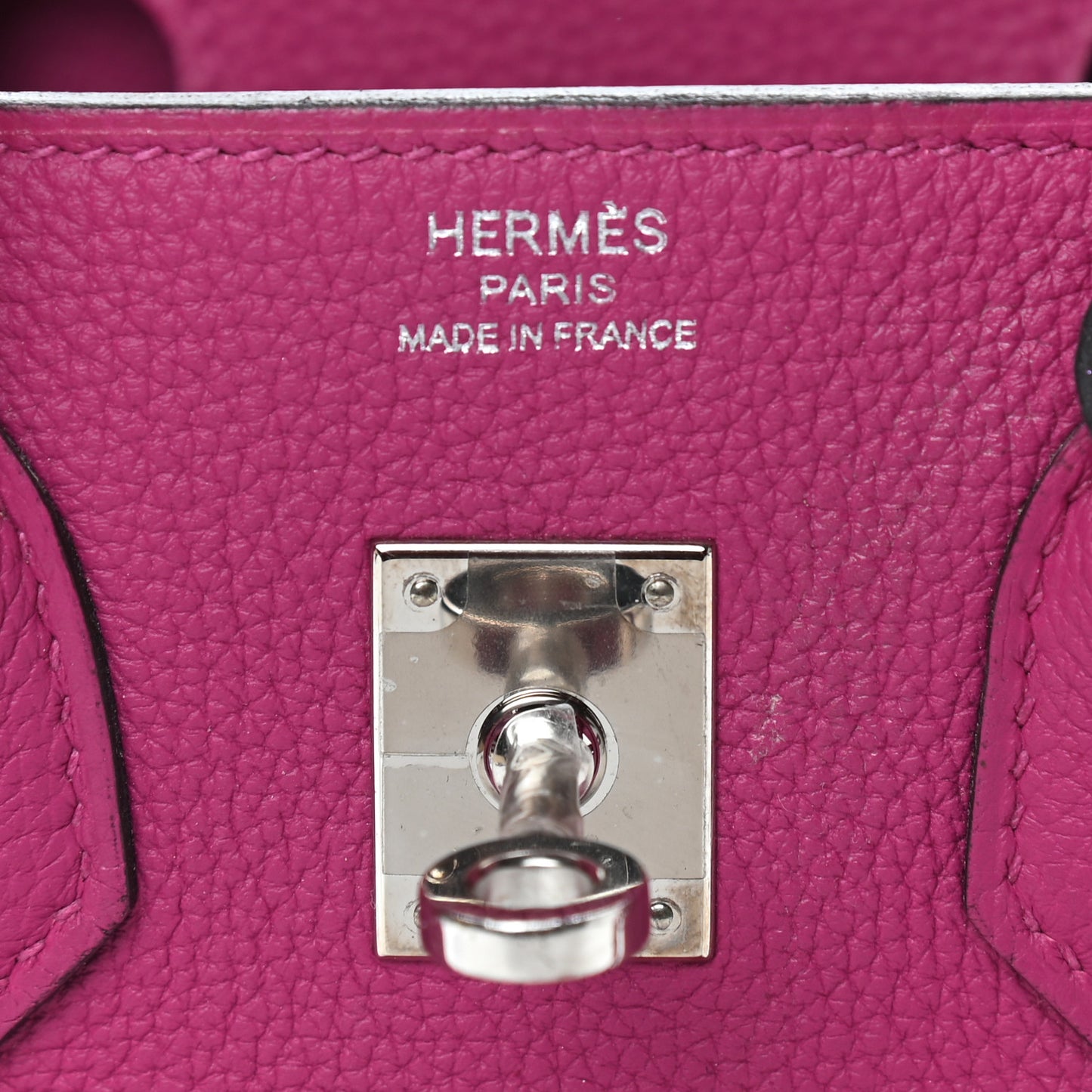 Togo Birkin 25 Rose Pourpre