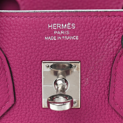 Hermes Togo Birkin 25 Rose Pourpre 6 of 20