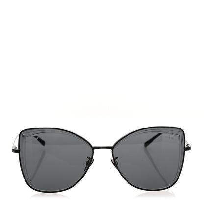 Chanel Metal Butterfly Sunglasses 4253 Black 2 of 9