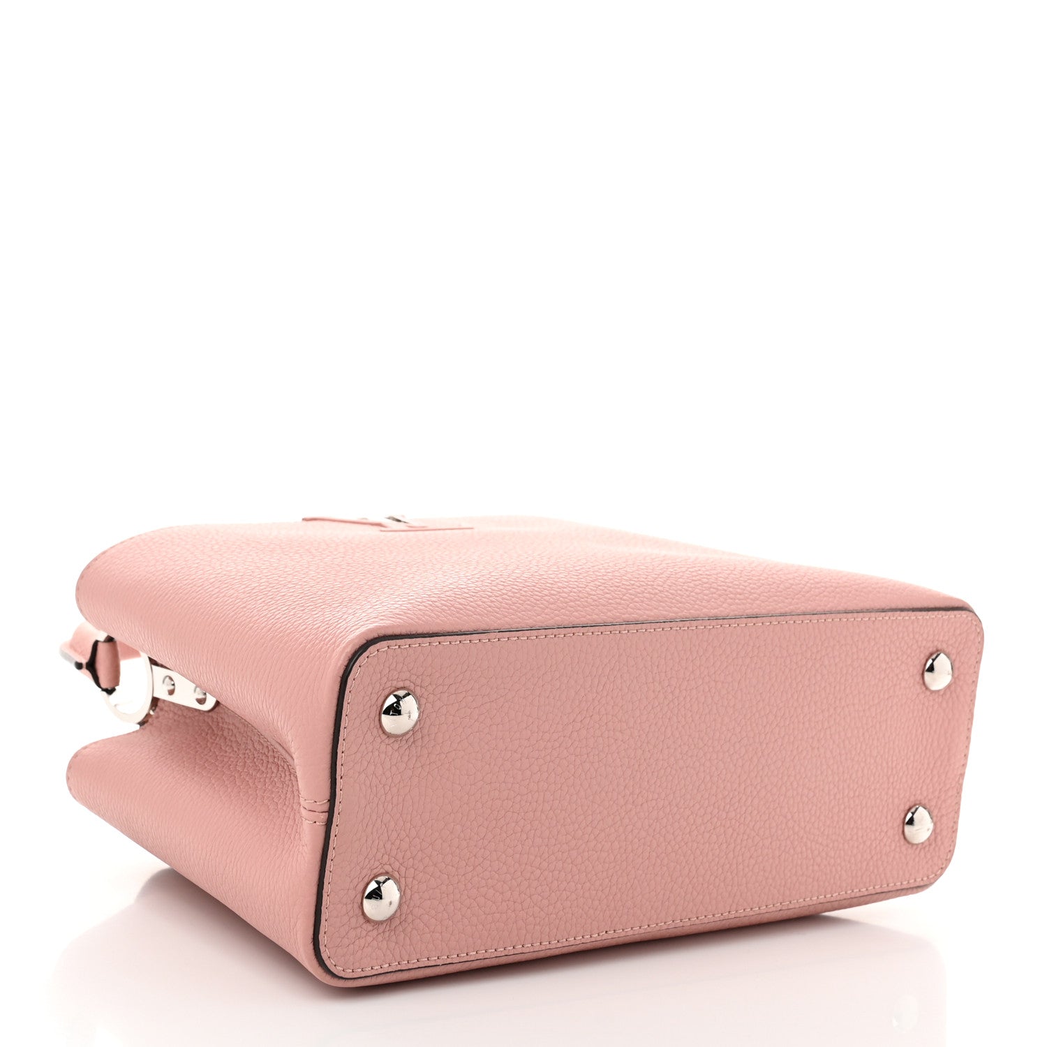 Louis Vuitton Taurillon Capucines PM  Magnolia 4 of 10
