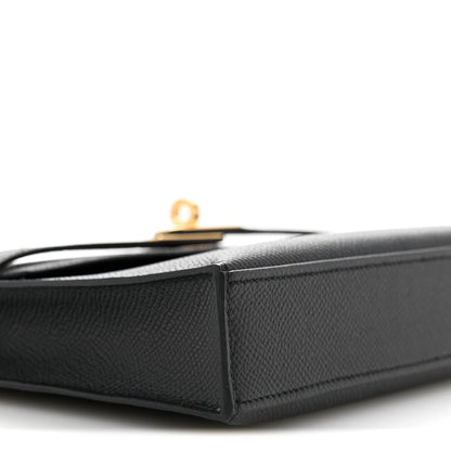 Hermes Epsom Kelly Elan Black 9 of 10
