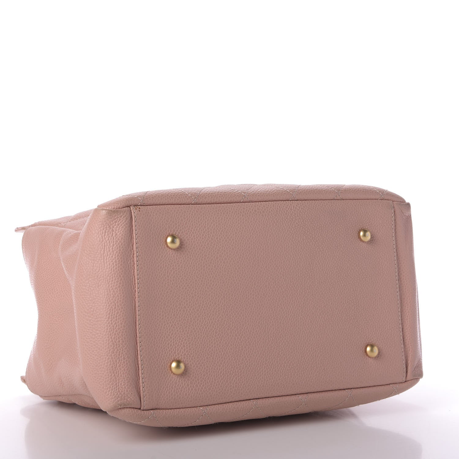 Chanel Caviar Quilted Petit Timeless Shopping Tote PTT Pink 4 of 13