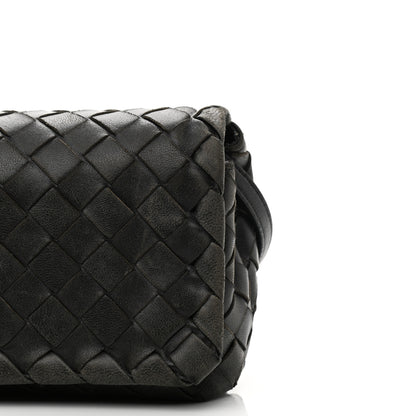 Bottega Veneta Nappa Intrecciato Mini Crossbody Bag Black 10 of 12