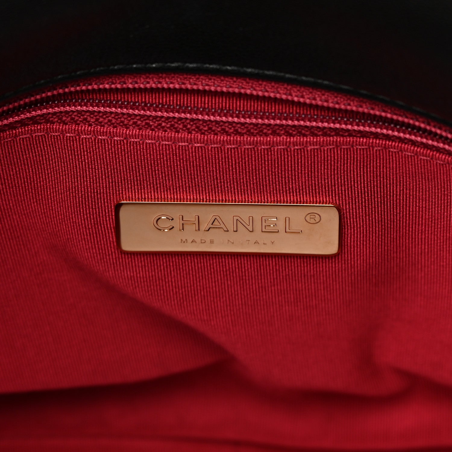Chanel Lambskin Quilted Medium Chanel 19 Flap Black 6 of 12