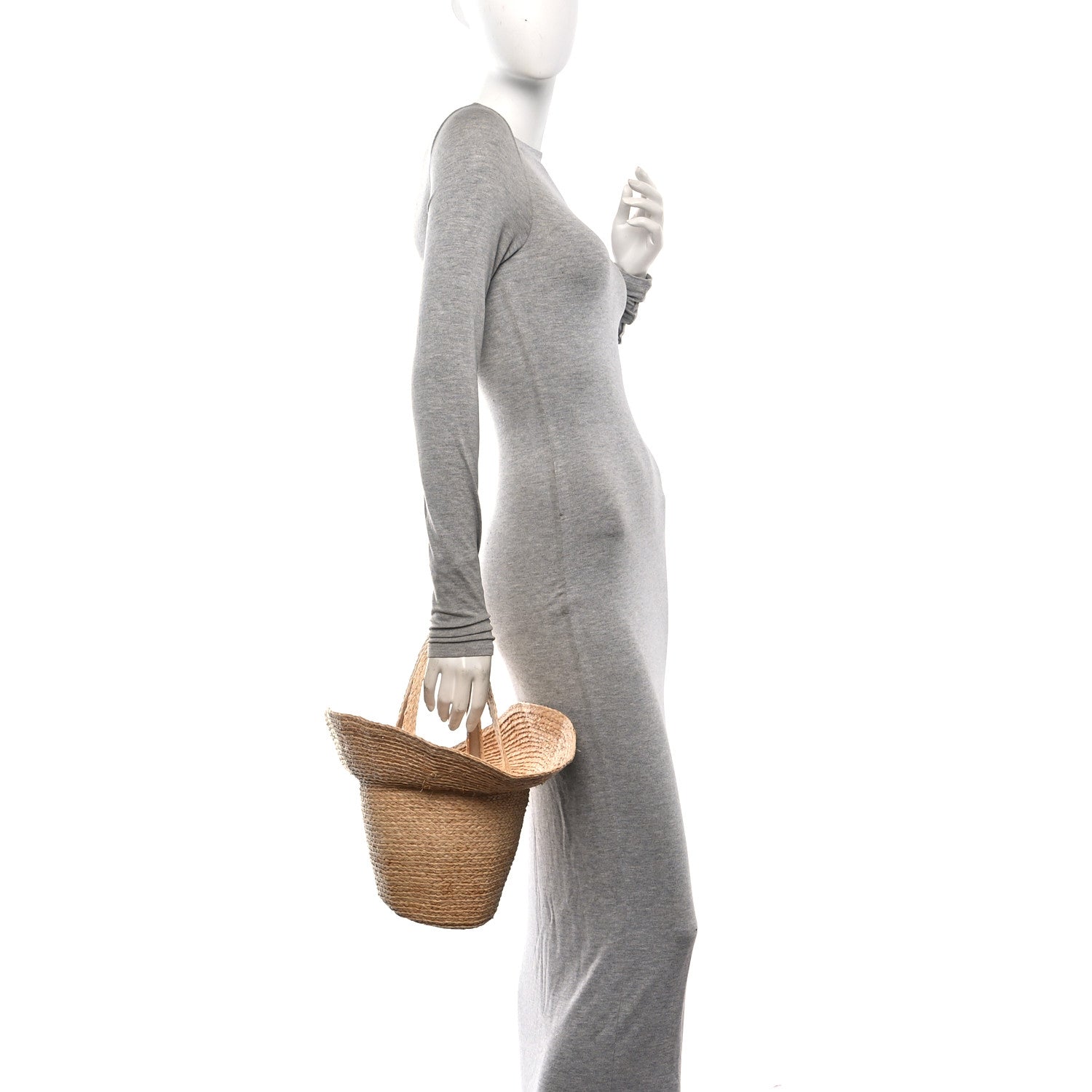 The Row Raffia Sol Bucket Bag Natural 2 of 10
