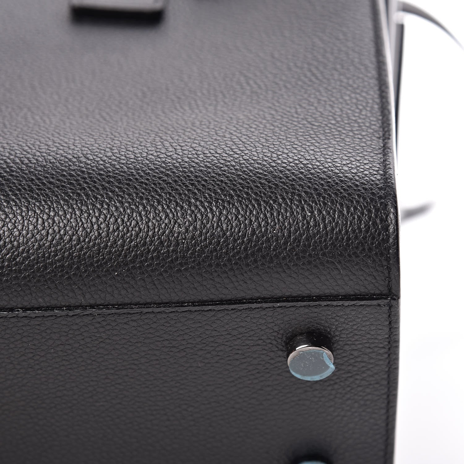Saint Laurent Grained Calfskin Baby Sac De Jour Black 12 of 12