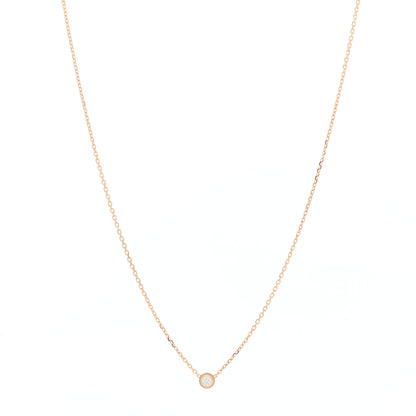 Cartier 18K Pink Gold Diamond XS D'Amour Pendant Necklace 1 of 6