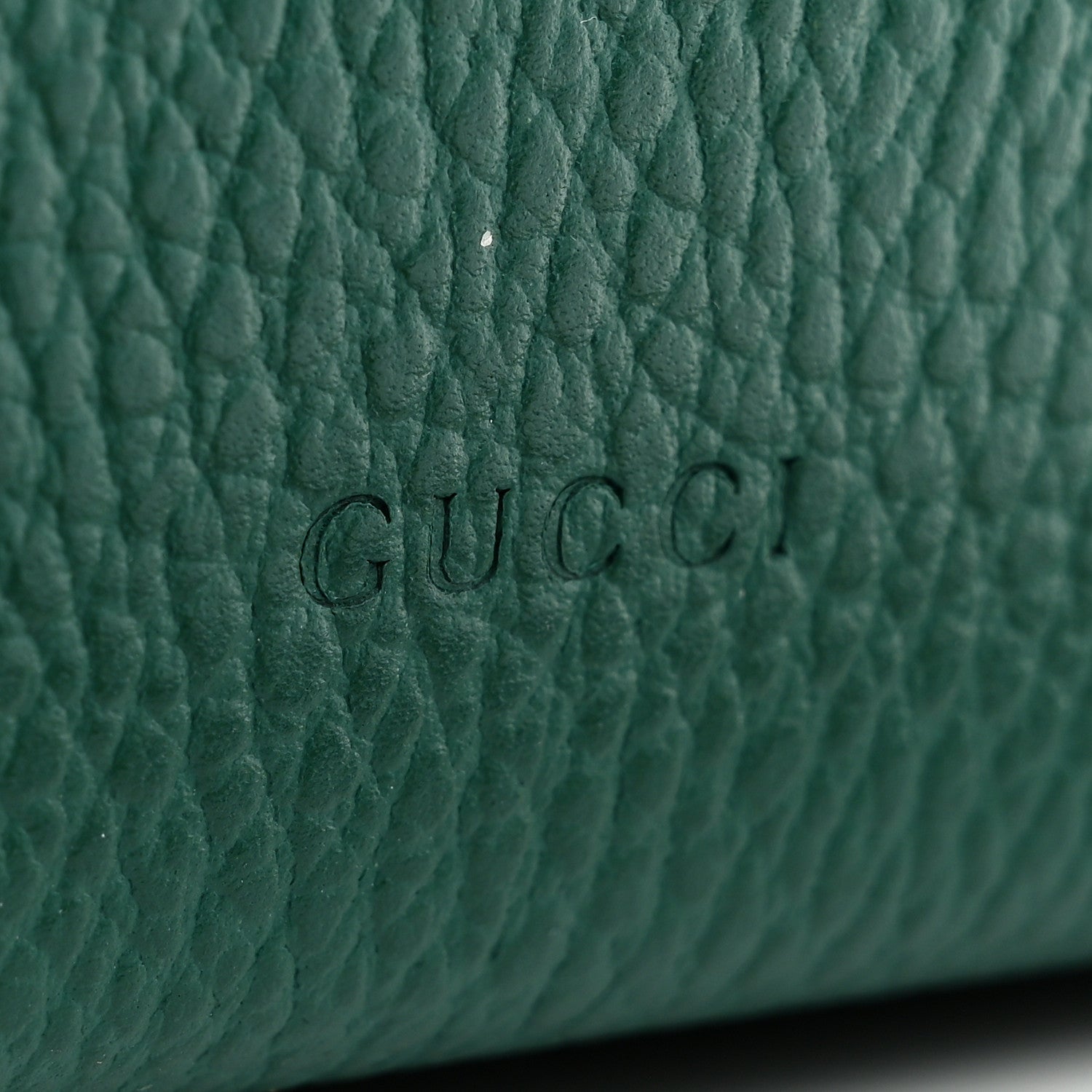 Gucci Calfskin Mini Dionysus Chain Wallet Emerald 8 of 11